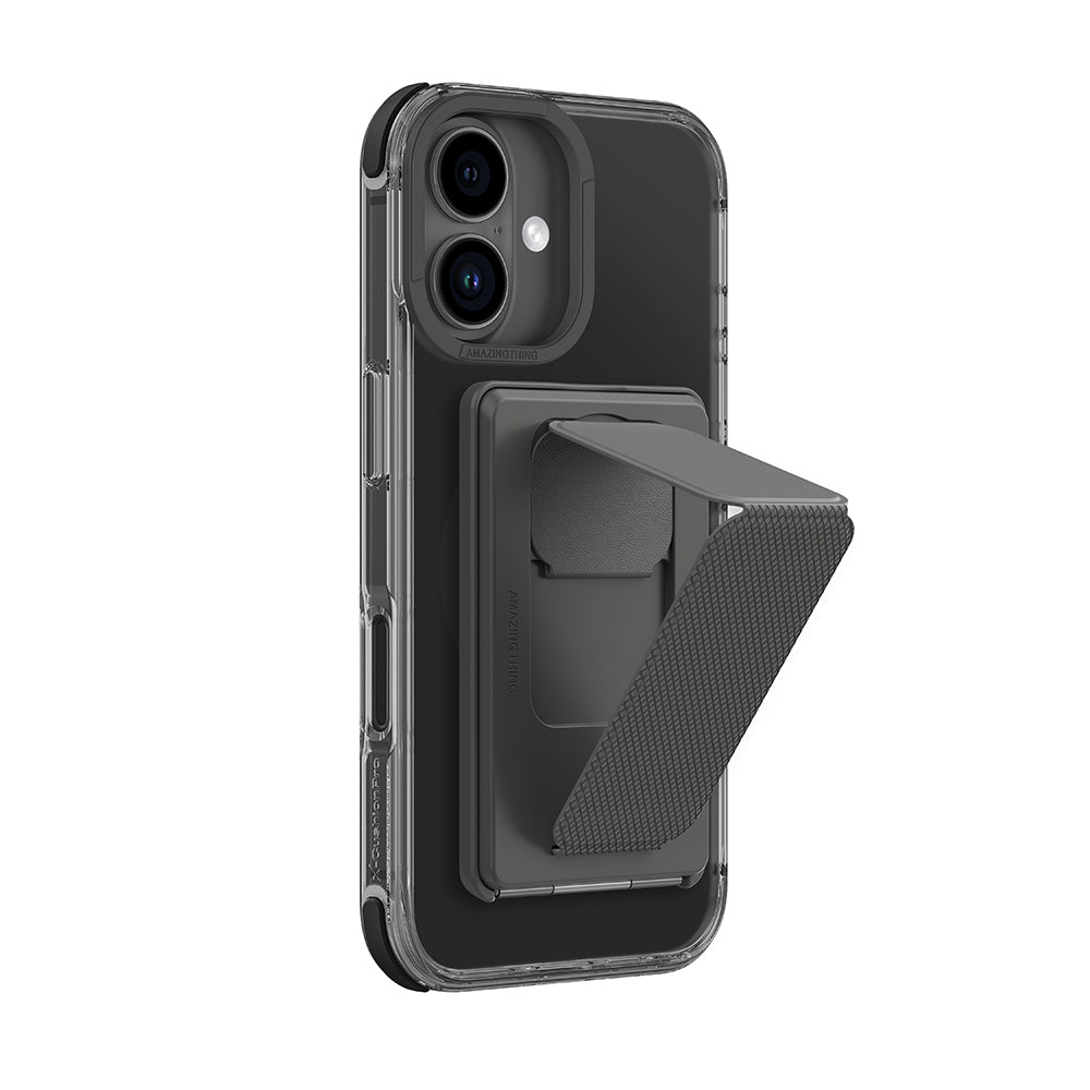 Apple iPhone 16 Kılıf Magsafe Şarj Özellikli Standlı Set Amazingthing Omni Adventure Serisi Kapak