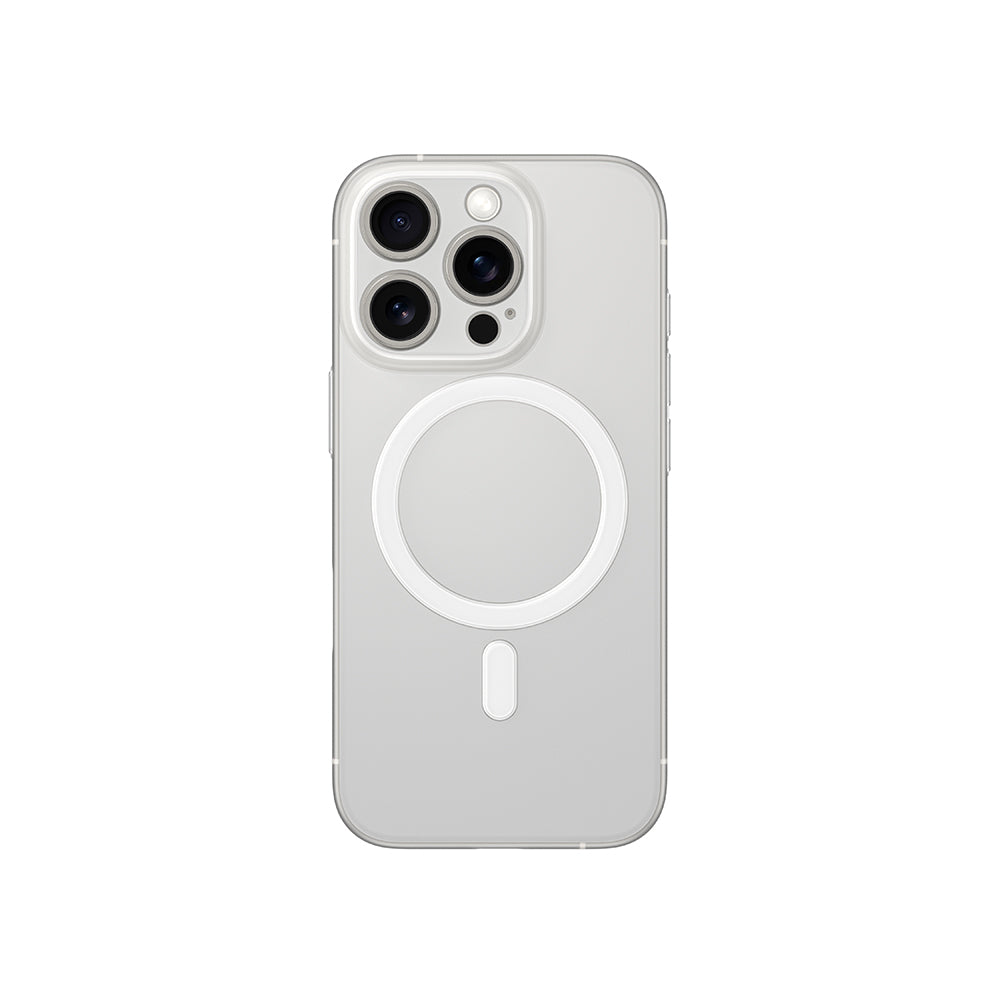 iPhone 16 Pro Max Kılıf Magsafe Şarj Özellikli Amazingthing Minimal Air Serisi Kapak Şeffaf