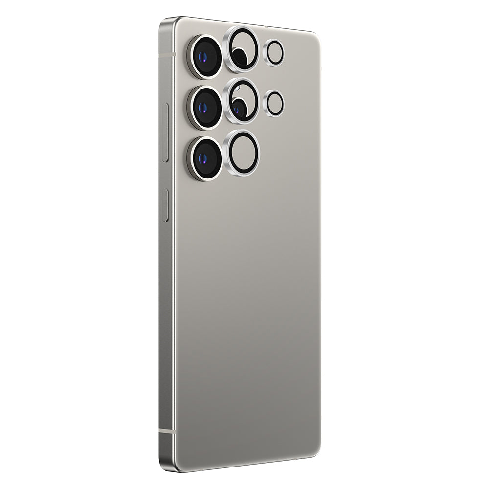 Galaxy S25 Ultra Amazingthing Anti Reflective Kamera Lens Koruyucu Uygulama Aparatlı Şeffaf